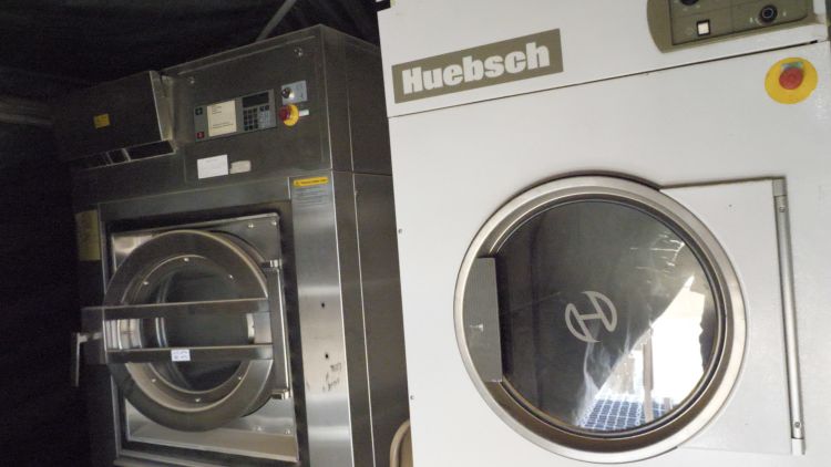 The washing machines used by contractors