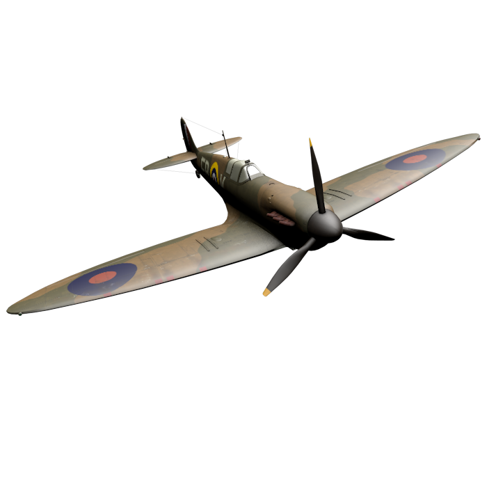 Spitfire - Front view